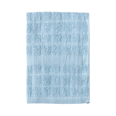 Ritz Concepts Solid Dish Cloth 100% Cotton TerryLight Blue 25310